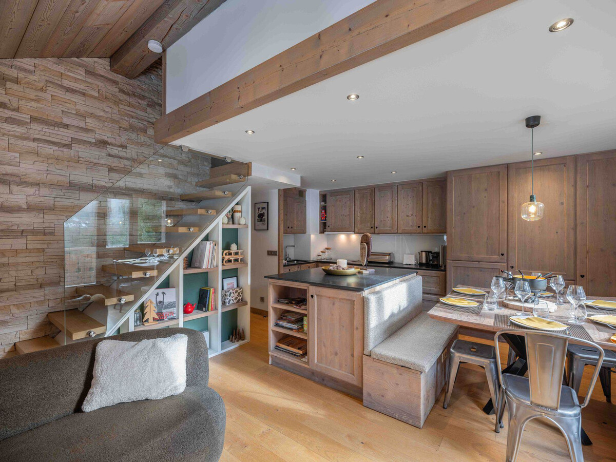 Duplex 90m² au cœur de Méribel, 8 pers, parking - Photo 7