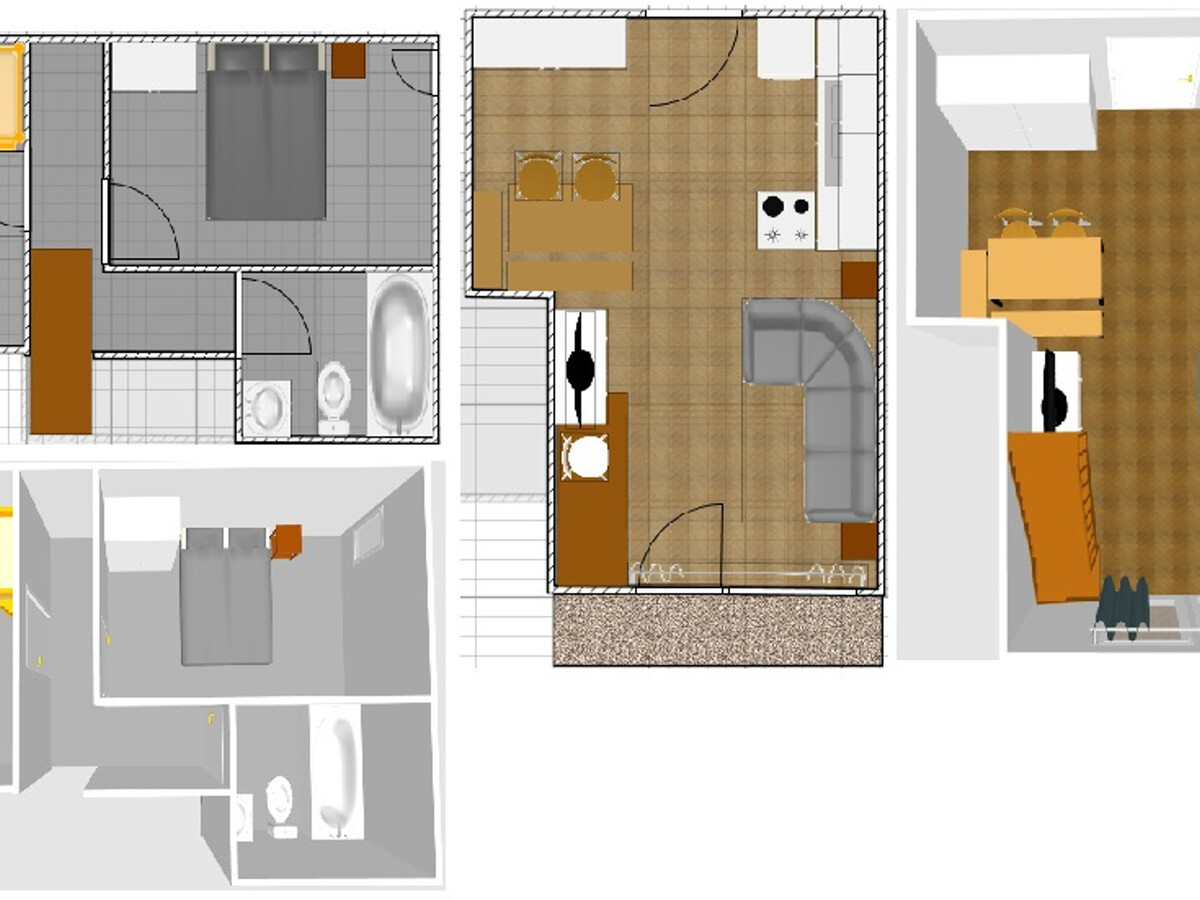 Duplex 40m² 4 personnes avec balcon à Val-d'Isère - Photo 15