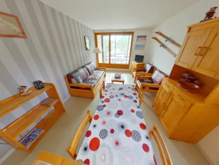 Appart 6 pers, loggia vitrée aux Rousses : photo 5