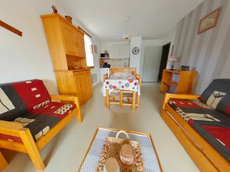Appart 6 pers, loggia vitrée aux Rousses : photo 6