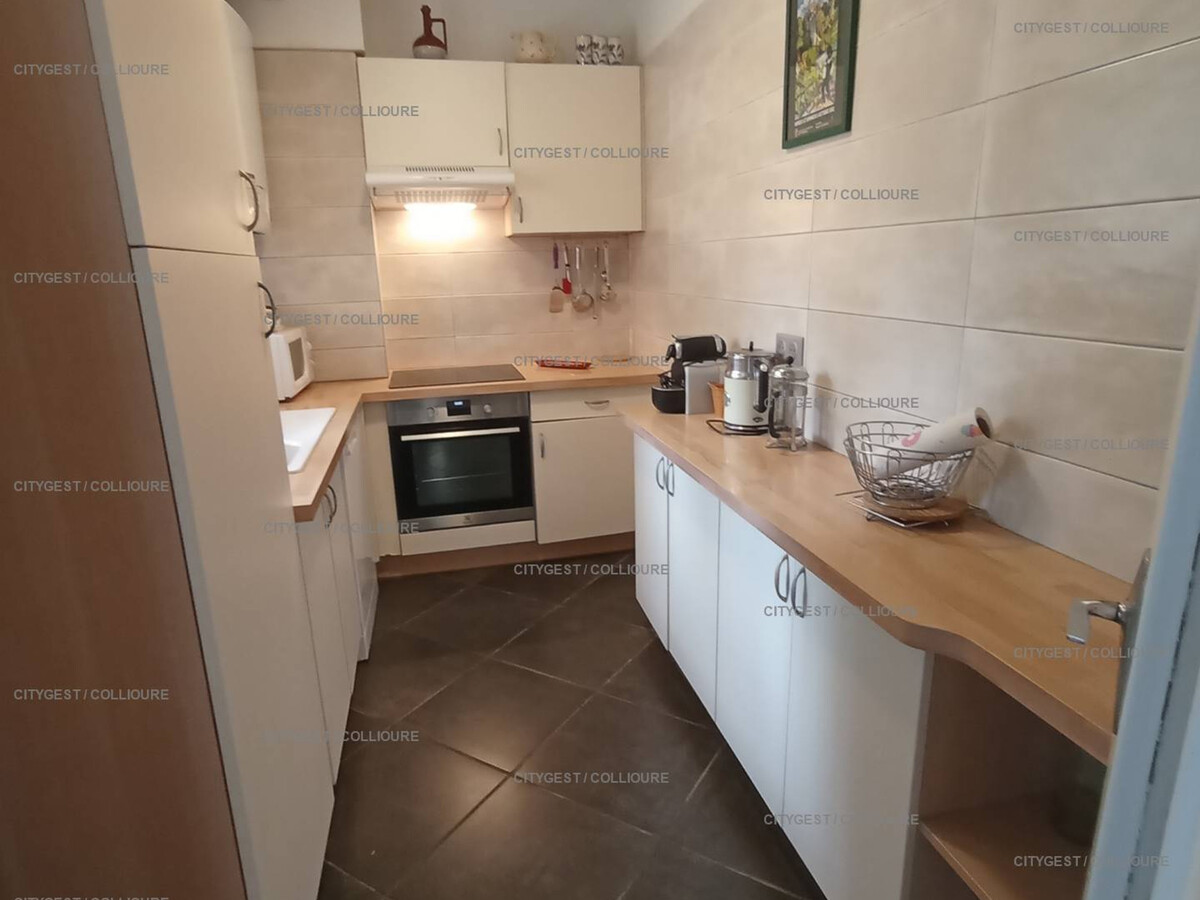 T3 climatisé Collioure, vue baie, parking couvert - Photo 3