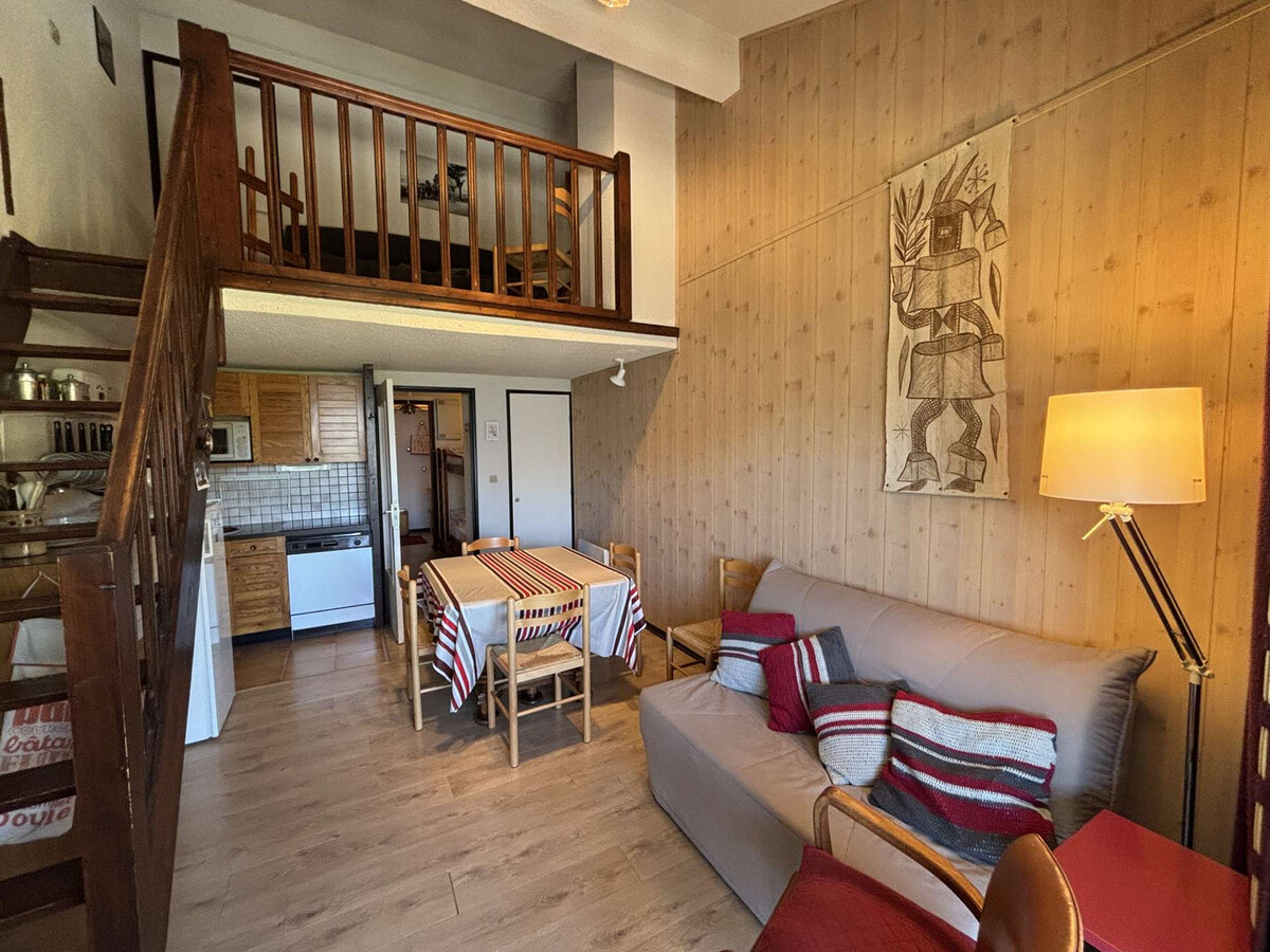 Appartement 2 pièces mezzanine, 100 m des pistes - Photo 1