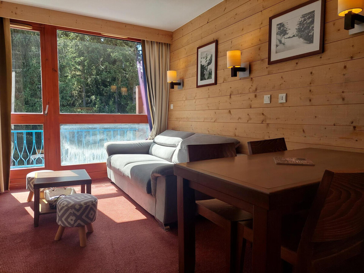 Studio 27m² ski aux pieds, balcon sud, 4 personnes - Photo 1