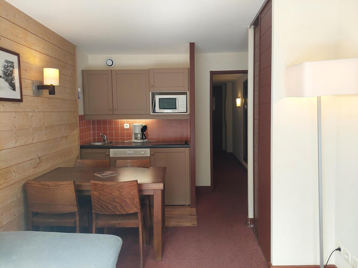 Studio 27m² ski aux pieds, balcon sud, 4 personnes - Photo 6