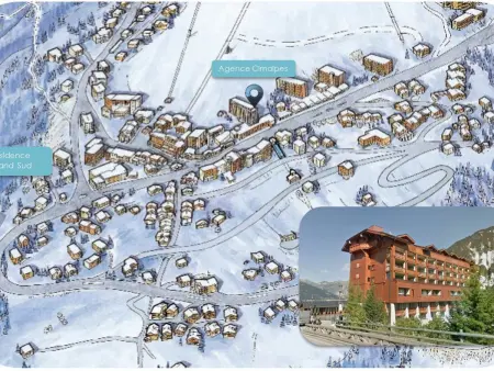 Duplex familial proche pistes Courchevel avec wifi et parking : photo 14