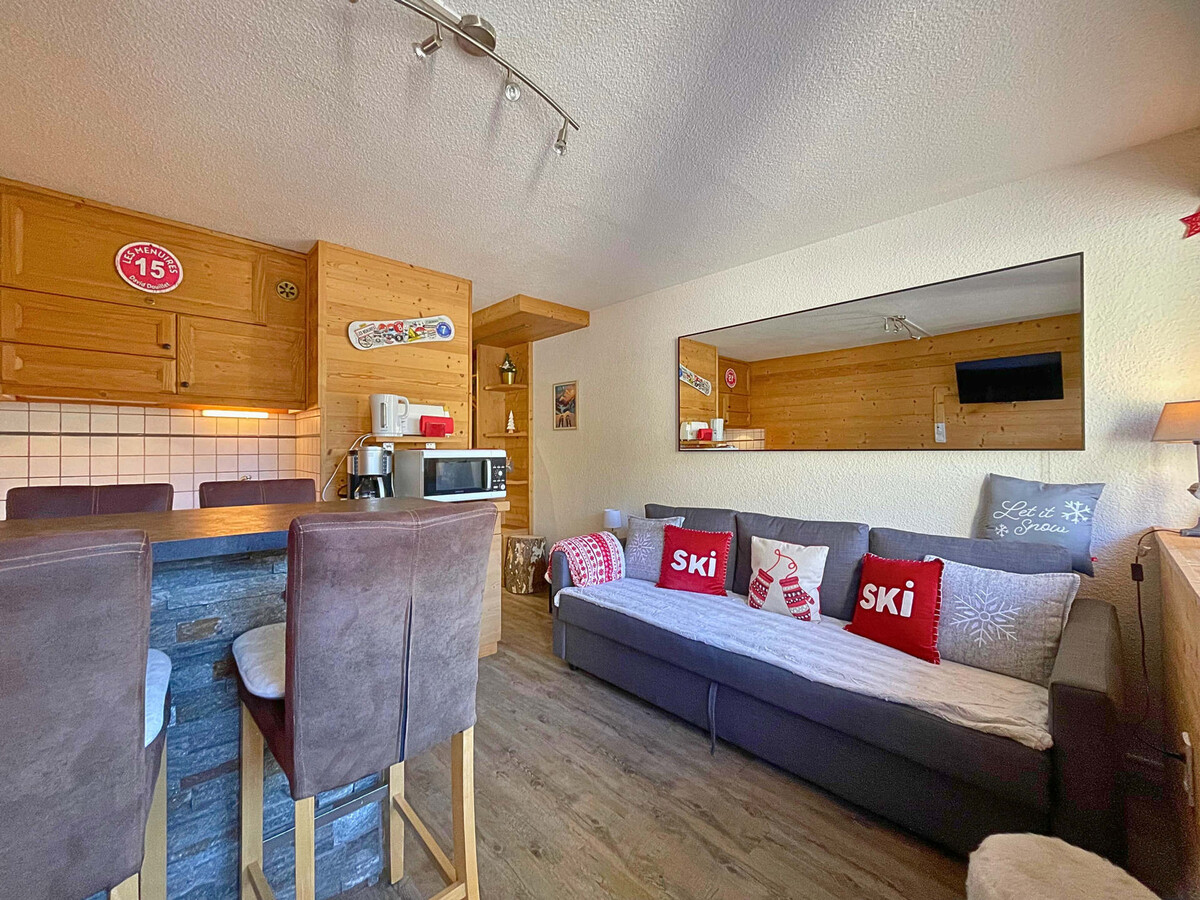 Appart 4 pers cabine vue pistes aux Menuires - Photo 1