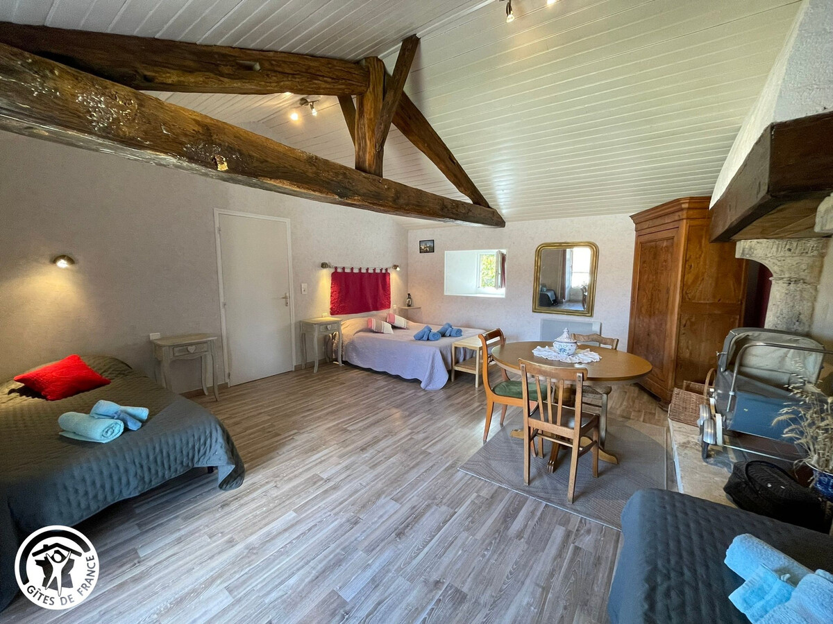 Gîte médiéval Vouvant, 2 chambres, parking privatif - Photo 17