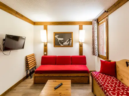 Location appartement à La Plagne Montchavin Les Coches, Studio 4 pers. à Montchavin, proche pistes et commerces, parking gratuit