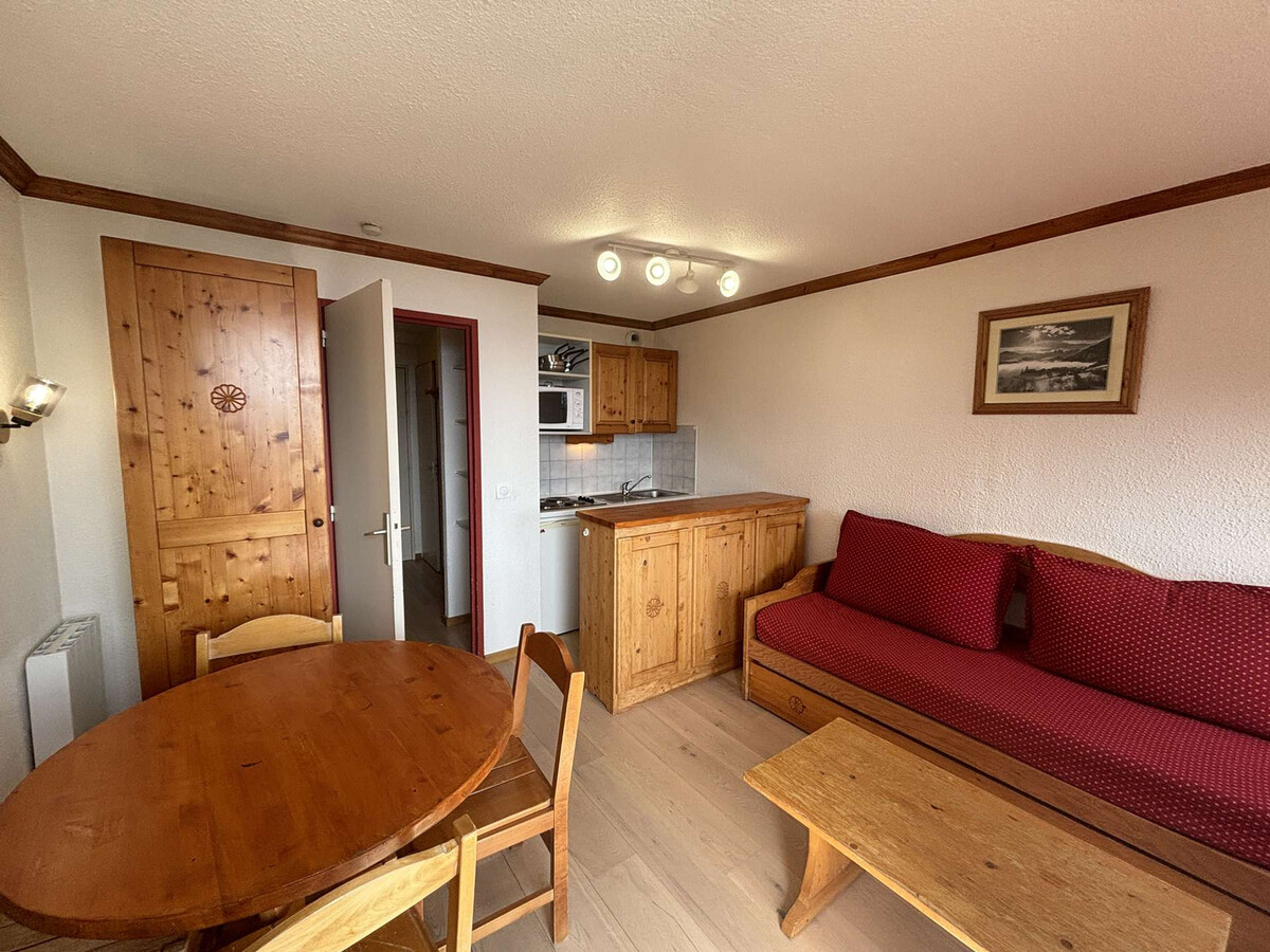 Studio 4 pers. L'Alpe d'Huez, balcon sud, 300 m pistes - Photo 1