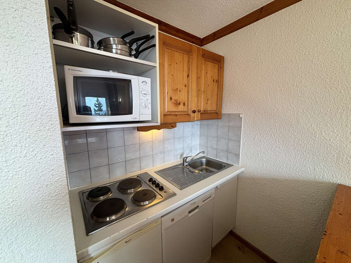Studio 4 pers. L'Alpe d'Huez, balcon sud, 300 m pistes - Photo 4