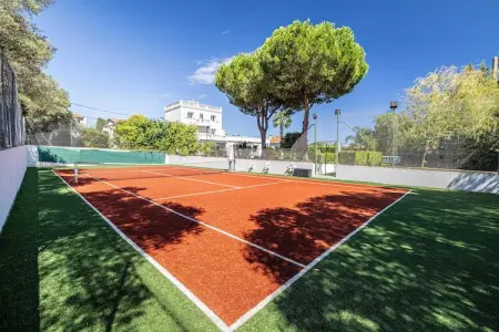 GB-9-GRIMPETTE, Villa climatisée 8 chambres/15 personnes avec piscine et tennis – Antibes - Photo 20