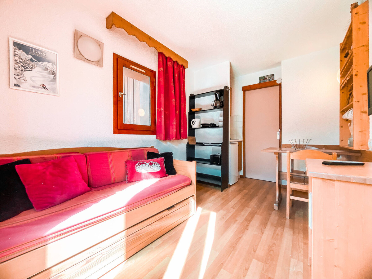 Studio 17m² avec balcon, 5ème étage à Tignes - Photo 1