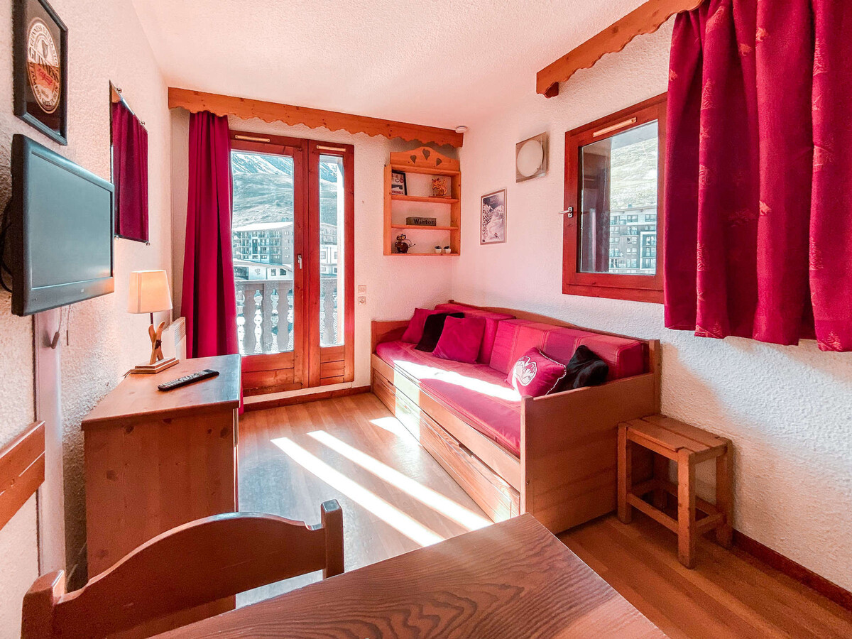Studio 17m² avec balcon, 5ème étage à Tignes - Photo 2