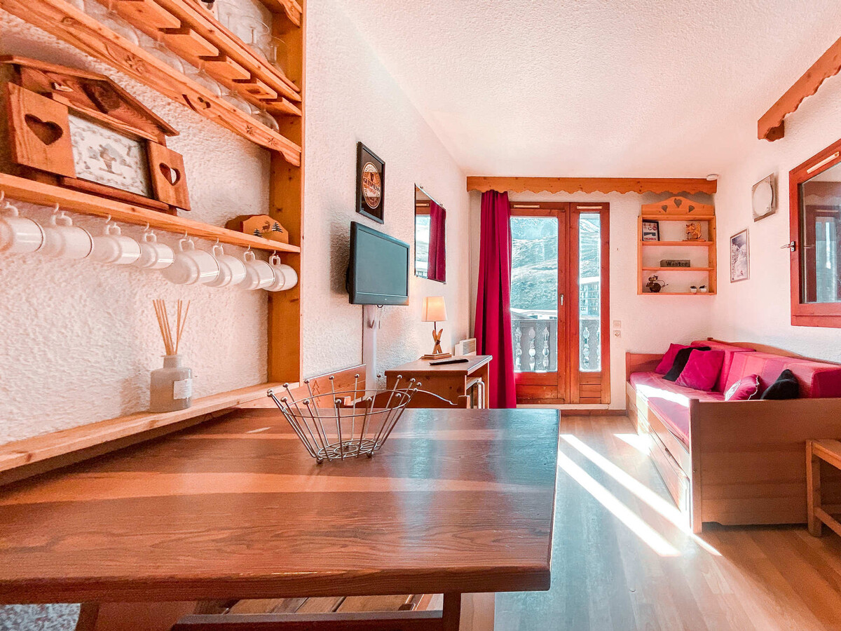 Studio 17m² avec balcon, 5ème étage à Tignes - Photo 3