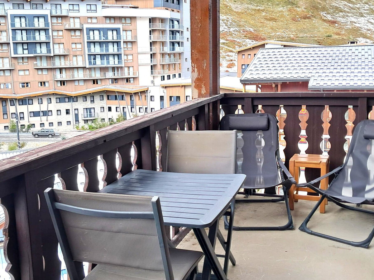 Studio 17m² avec balcon, 5ème étage à Tignes - Photo 11