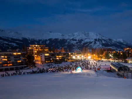 Studio avec balcon face au domaine skiable, Pra-Loup : photo 12