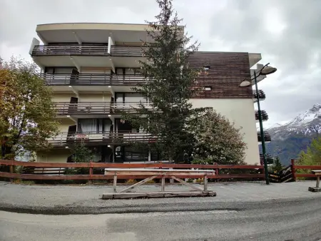 Studio avec balcon face au domaine skiable, Pra-Loup : photo 17