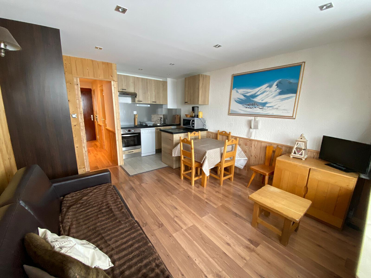 Studio 30 m² ski aux pieds, balcon sud/ouest à Tignes - Photo 4
