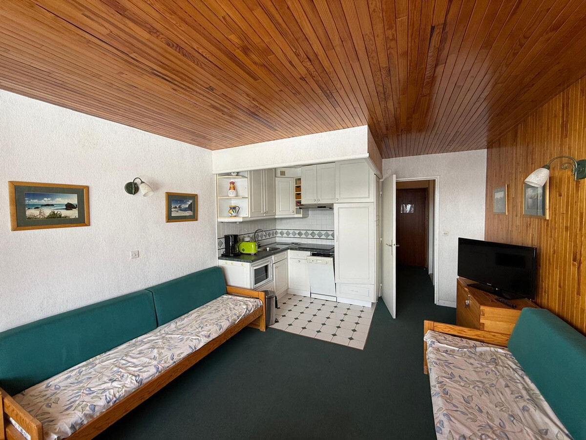 Studio 30 m² Sud-Ouest, 3 lits, balcon piste à Tignes - Photo 1