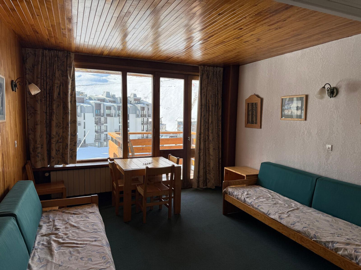 Studio 30 m² Sud-Ouest, 3 lits, balcon piste à Tignes - Photo 3