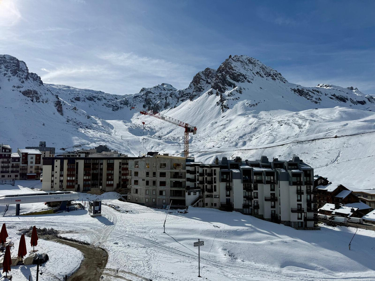 Studio 30 m² Sud-Ouest, 3 lits, balcon piste à Tignes - Photo 6