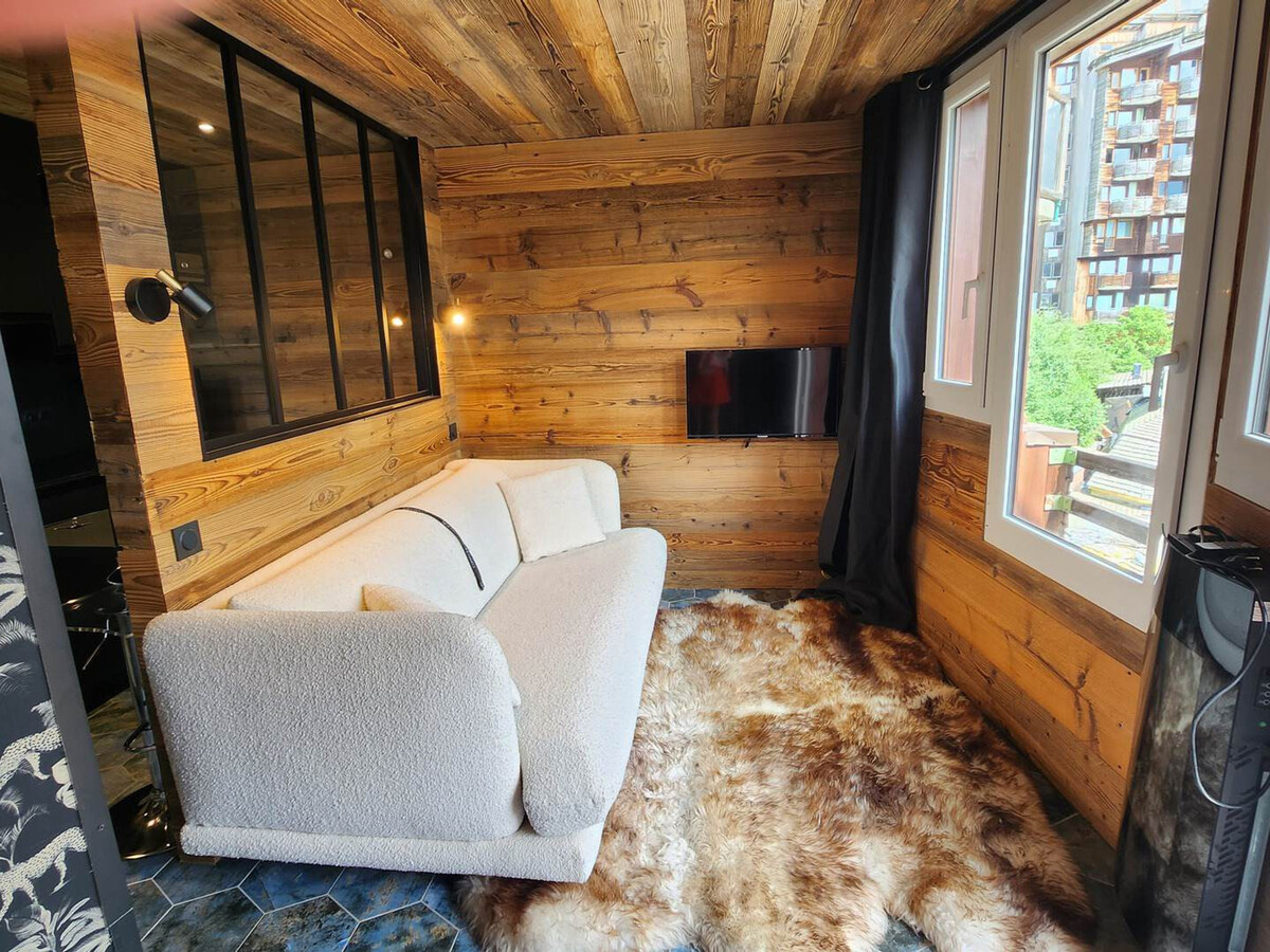 Studio rénové plein sud Avoriaz, 5 pers, balcon - Photo 1