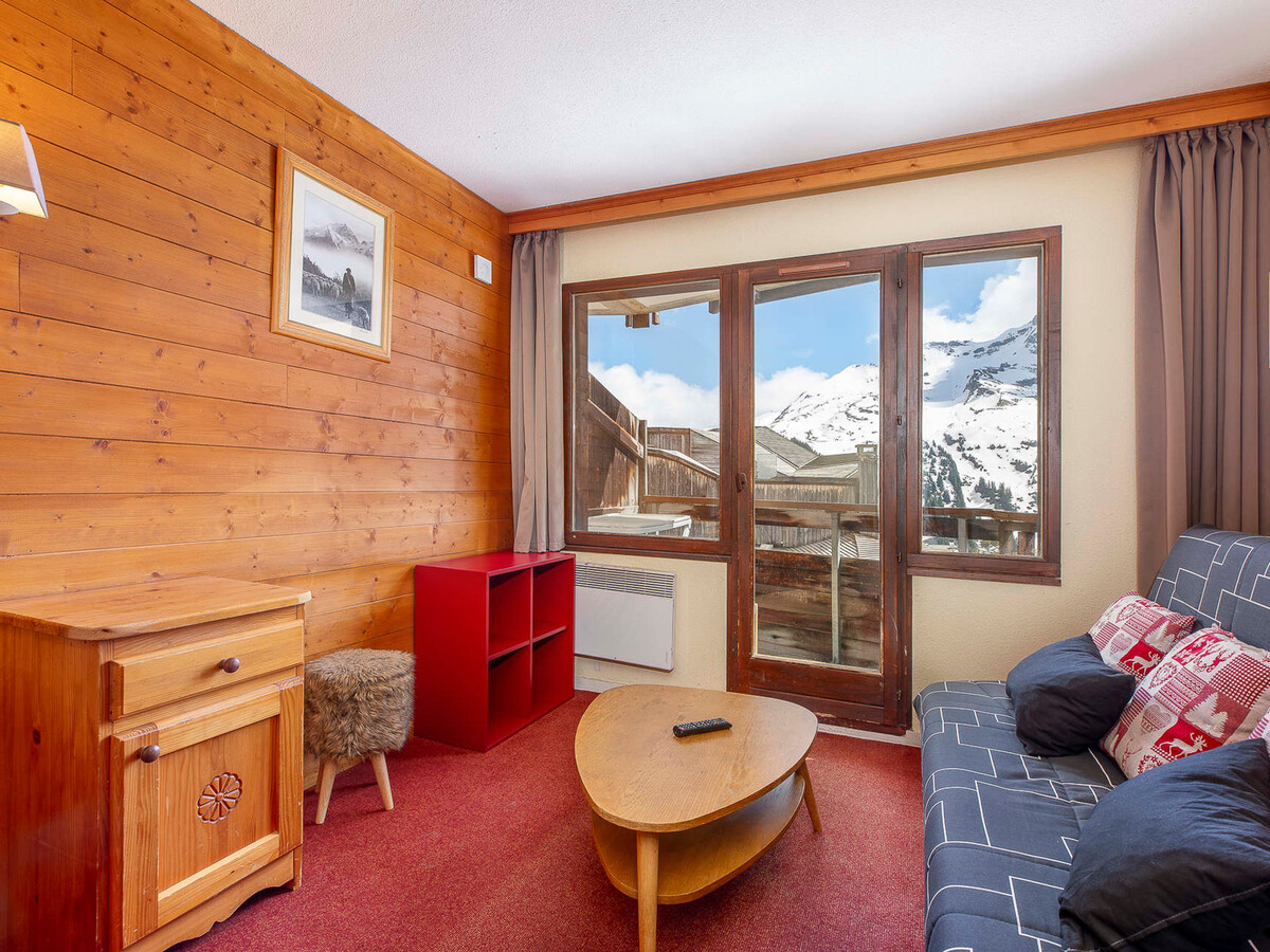 Studio 4 pers Avoriaz, balcon avec casier à ski - Photo 1