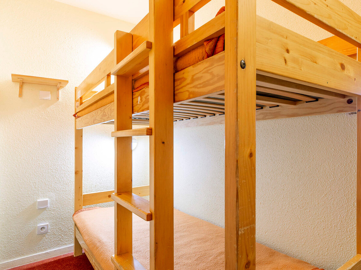 Studio 4 pers Avoriaz, balcon avec casier à ski - Photo 6