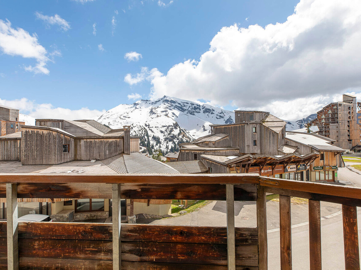 Studio 4 pers Avoriaz, balcon avec casier à ski - Photo 7