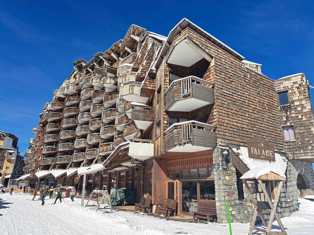 Studio 4 pers Avoriaz, balcon avec casier à ski - Photo 10
