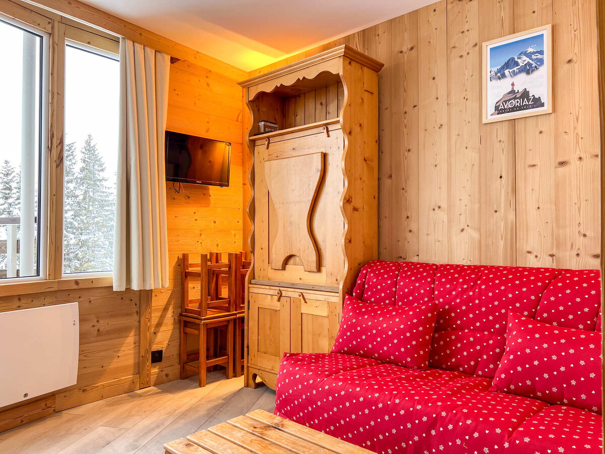 Studio rénové Avoriaz, balcon sud, 3 pers - Photo 2