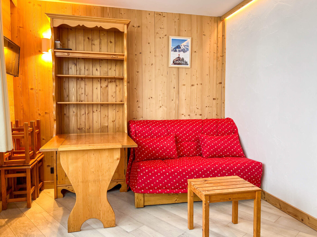 Studio rénové Avoriaz, balcon sud, 3 pers - Photo 3