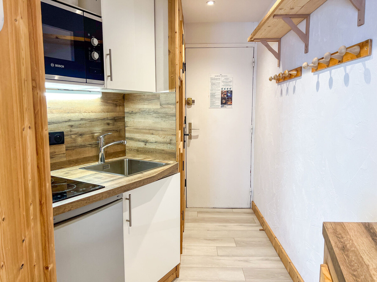 Studio rénové Avoriaz, balcon sud, 3 pers - Photo 6