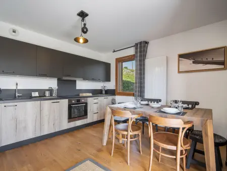 T3 6 personnes aux Saisies avec garage et linge inclus : photo 5