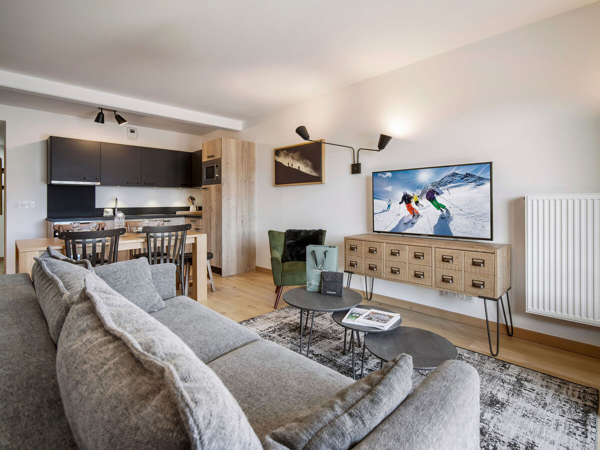 T2 cabine 6 pers. aux Saisies, navette ski incluse - Photo 2