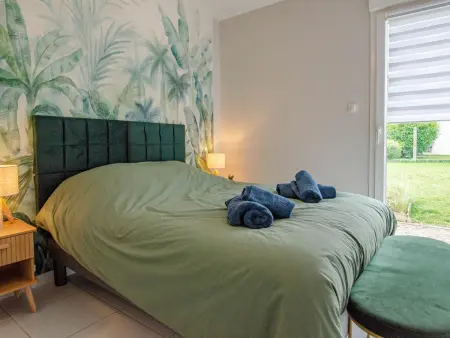 Gîte moderne plain-pied à Bréviandes, 6 pers., jardin clos : photo 4