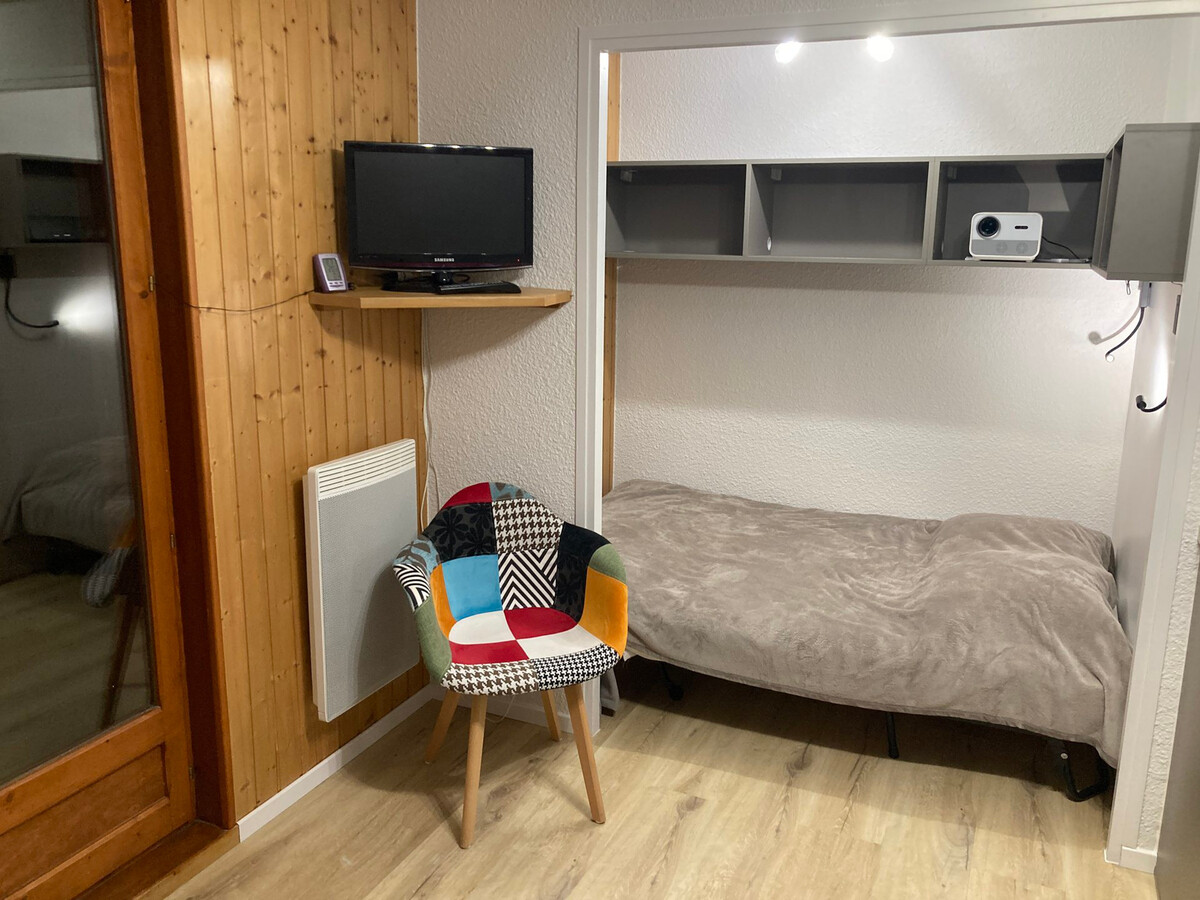 Studio cabine 4 pers. à Valloire, balcon et casier à skis - Photo 8