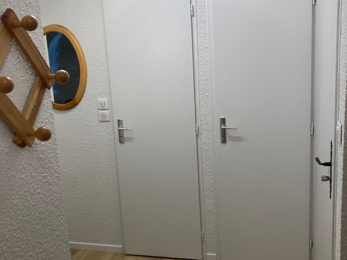 Studio cabine 4 pers. à Valloire, balcon et casier à skis - Photo 12