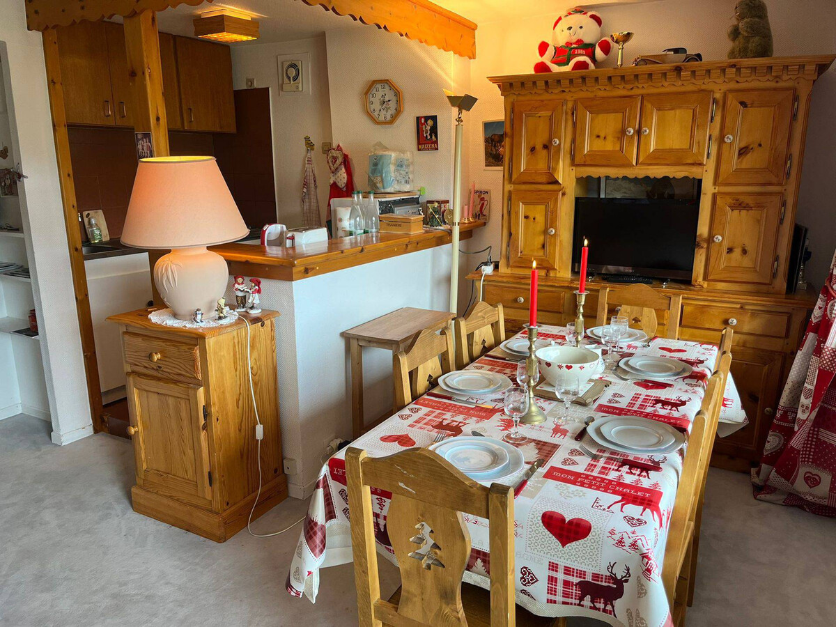 Appart 2 pièces cabine Courchevel 1850, 4 pers, balcon - Photo 3
