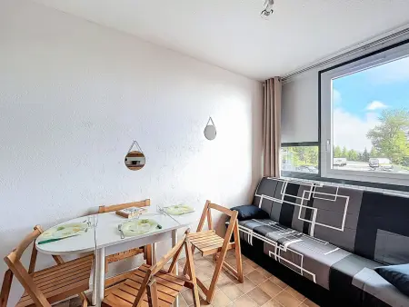 Studio 16m² skis aux pieds - Le Corbier : photo 4