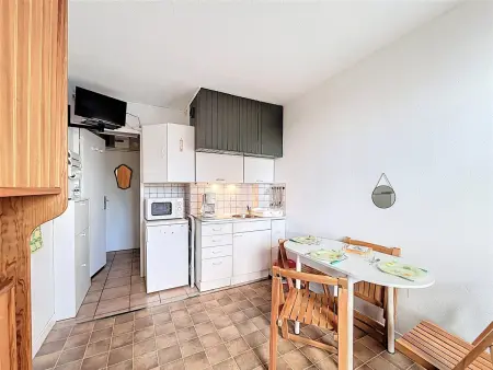 Studio 16m² skis aux pieds - Le Corbier : photo 5
