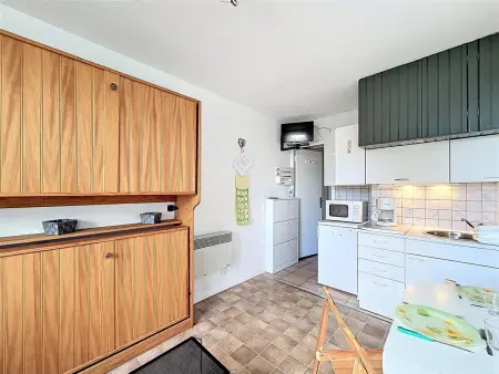 Studio 16m² skis aux pieds - Le Corbier : photo 7