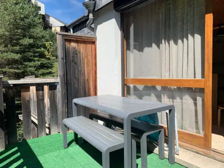 Studio rénové 4 pers, balcon vue montagnes à Pra-Loup : photo 11