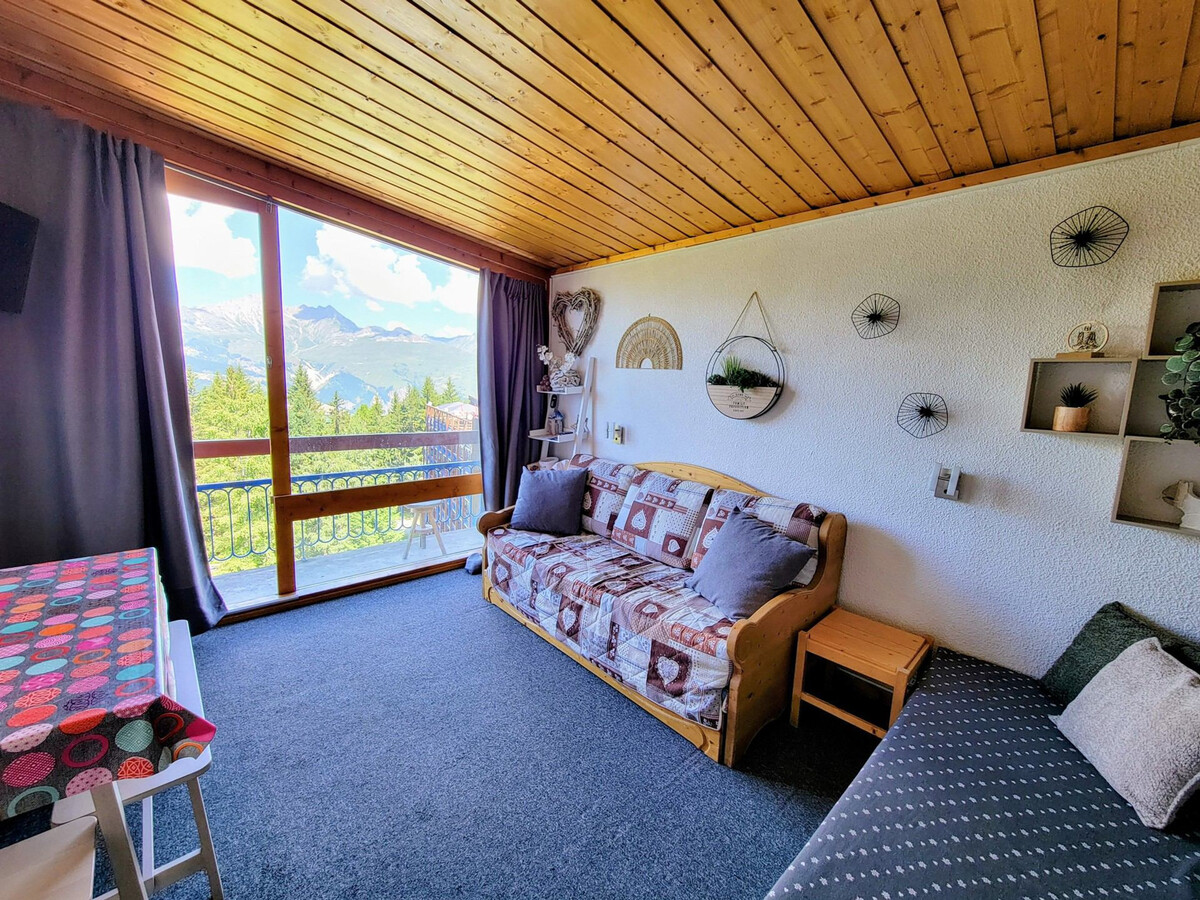 Studio cabine 4 pers Les Arcs avec balcon vue Mont Blanc - Photo 2