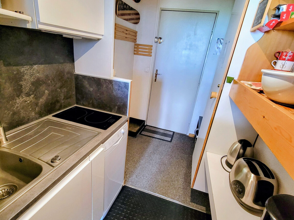 Studio cabine 4 pers Les Arcs avec balcon vue Mont Blanc - Photo 4