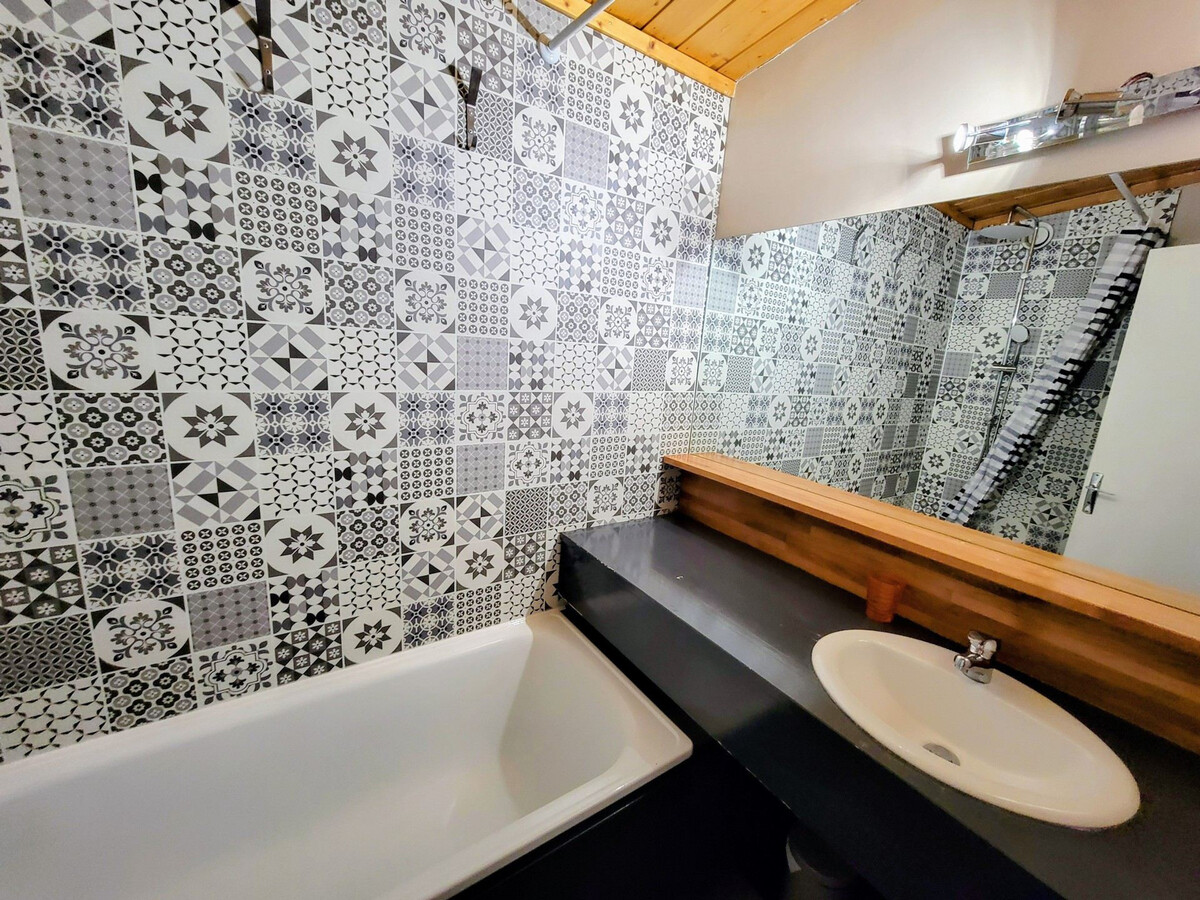 Studio cabine 4 pers Les Arcs avec balcon vue Mont Blanc - Photo 6