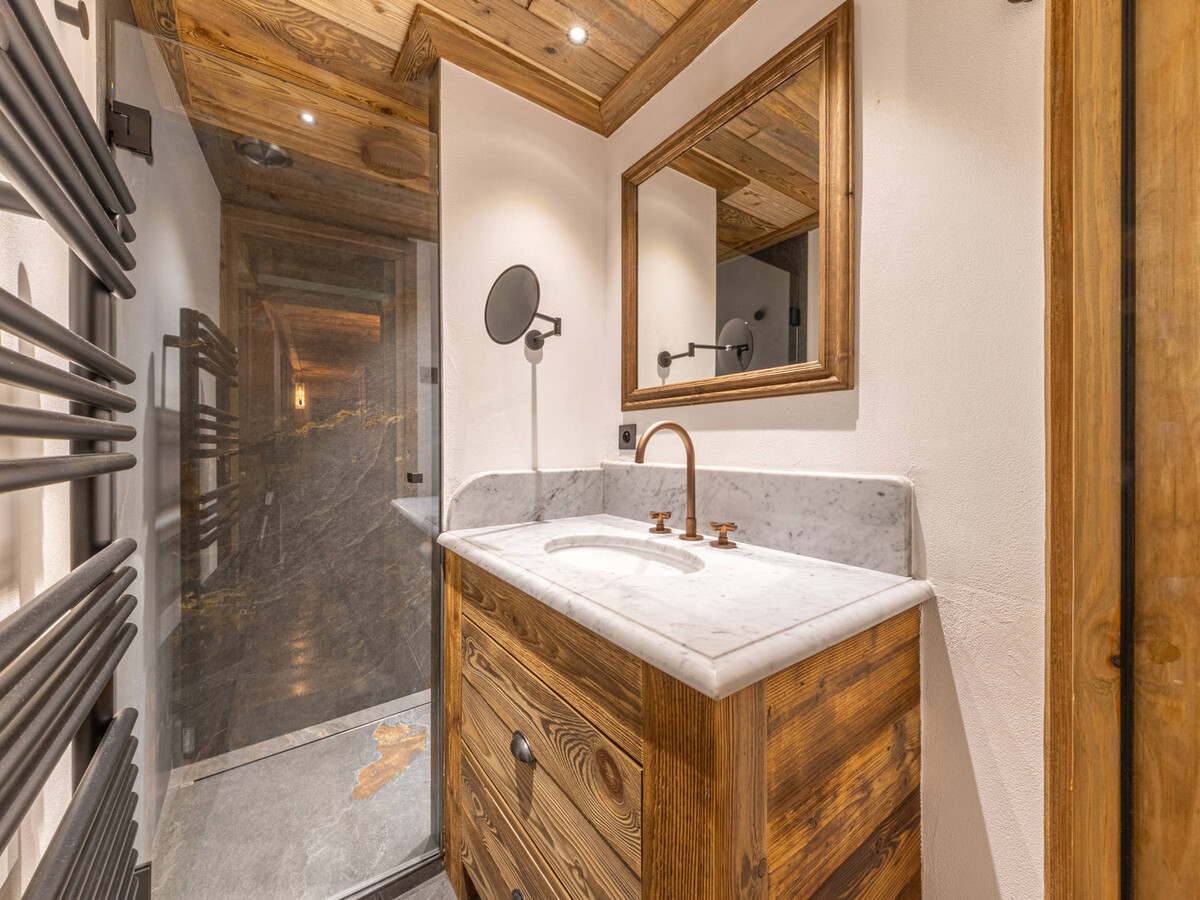 Appartement 8 pers. standing avec cheminée à Val-d'Isère - Photo 12