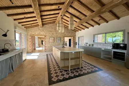 Le Domaine du Puy Doré – Maison 15 pers. avec piscine : photo 16