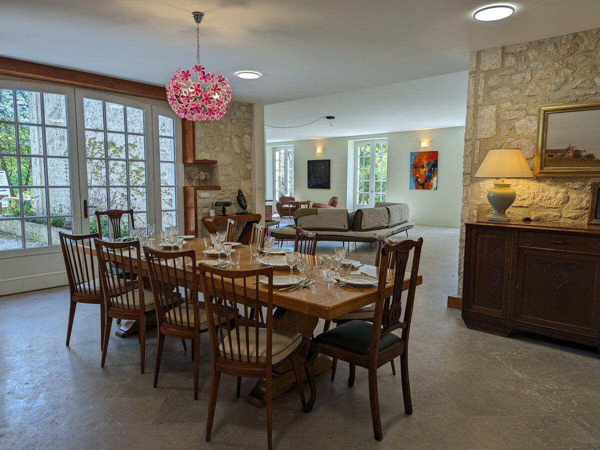 Gîte 10 pers. avec piscine chauffée et parc de 7 ha - Photo 14