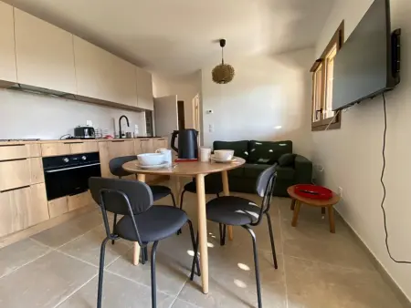 Appartement 2 ch + cabine vue vallée, terrasse 17 m² : photo 6